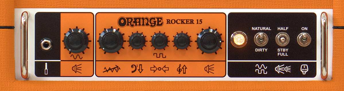 Orange Rocker 15 Top Panel
