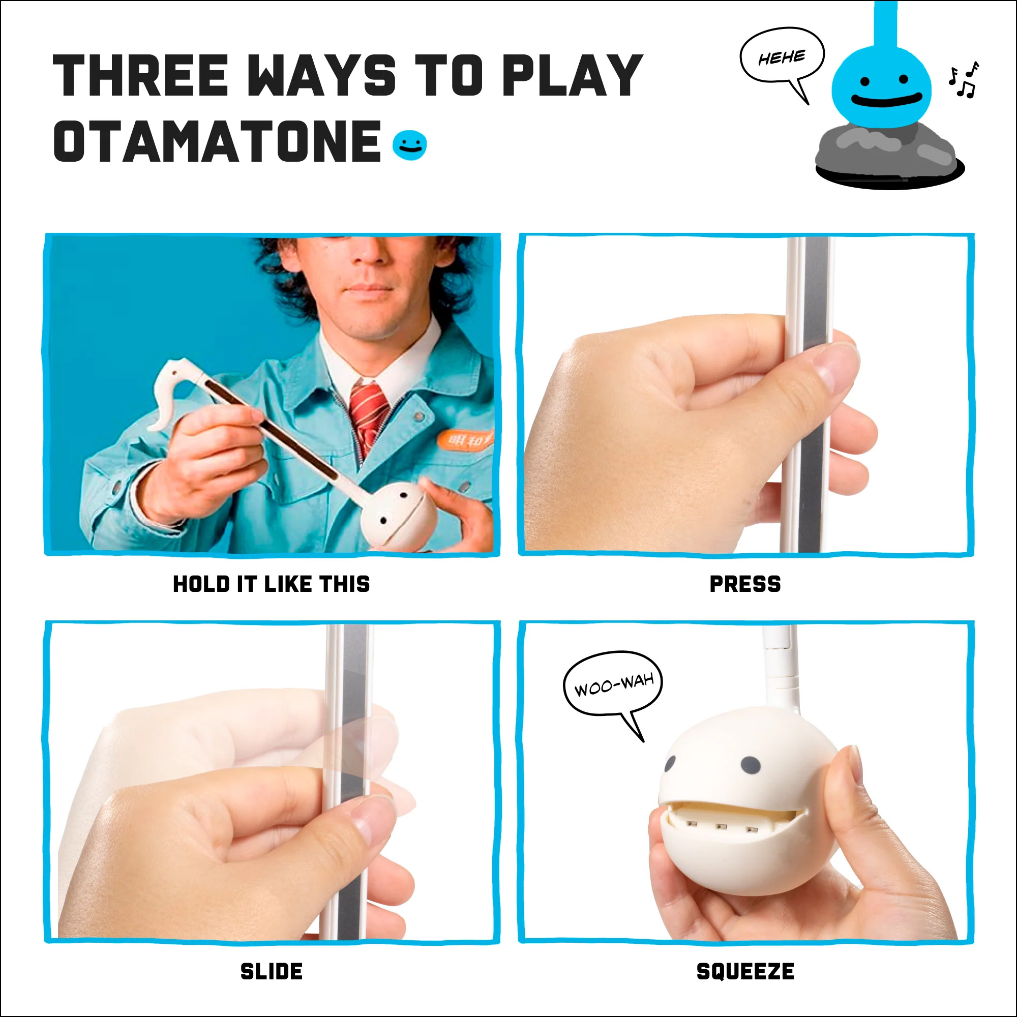 Otamatone How To