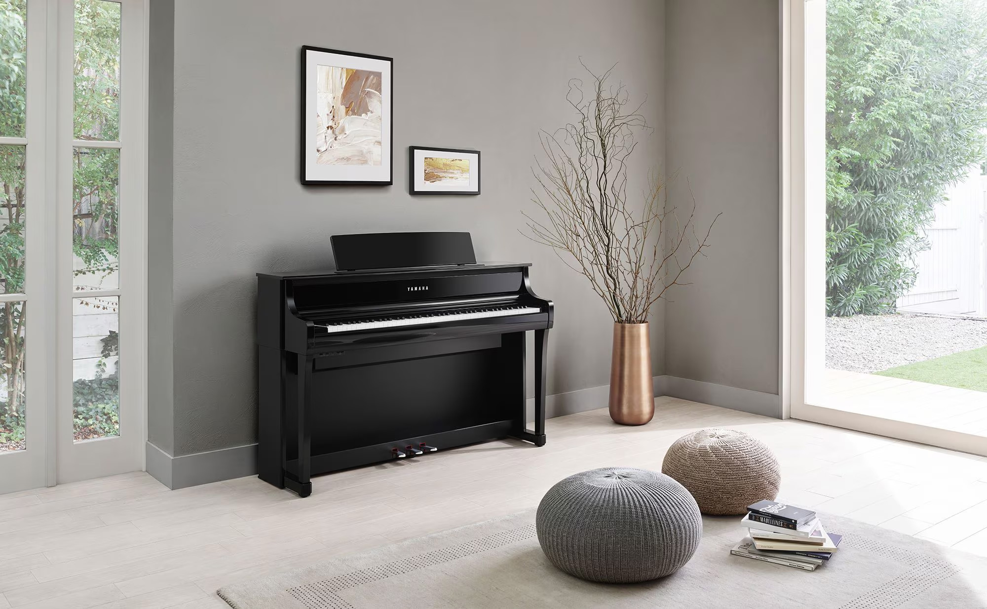 Yamaha CLP-875 in home environment