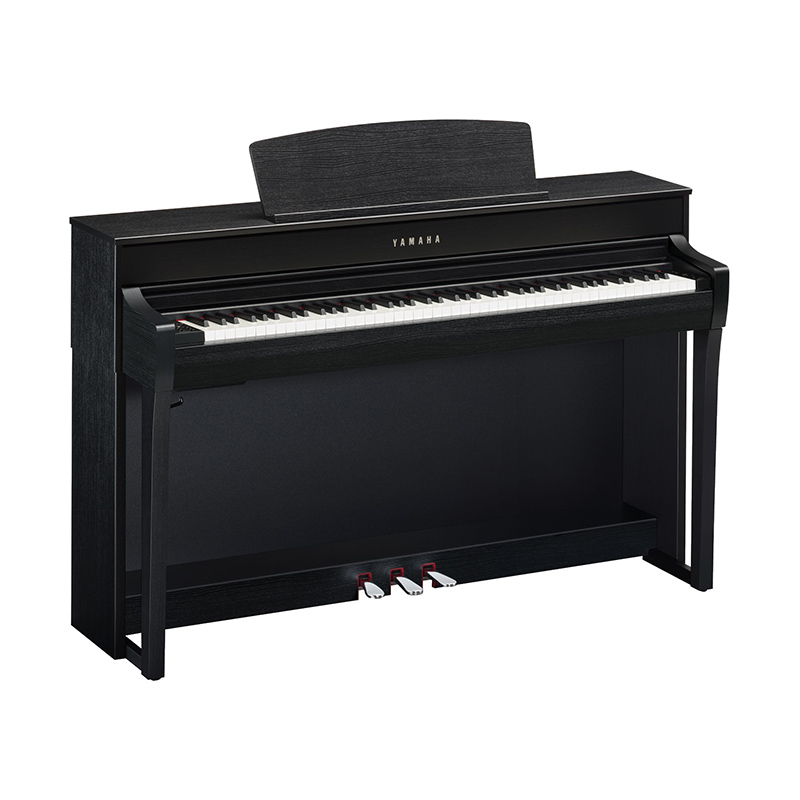 Yamaha CLP-745 Black Acoustic Upright Piano