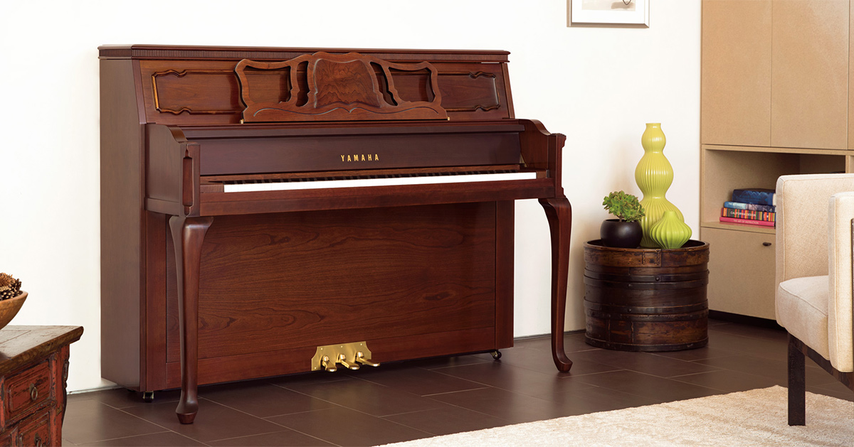 Shop Yamaha Gallery Collection Upright Pianos