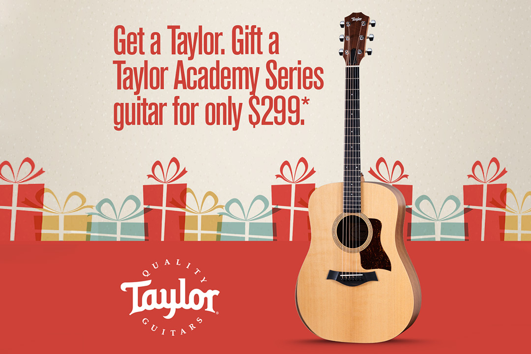 Get a Taylor, Gift a Taylor Promotional Banner