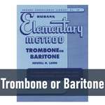 Rubank Band Method | Elementary - Trombone or Baritone B.C.