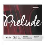 D'Addario Prelude Double Bass Single G String - Stranded Steel Core / Stainless Steel Wound - 1/4 Scale Medium Tension