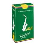 Vandoren Java Green Alto Saxophone Reeds - Strength 3 Box of 10