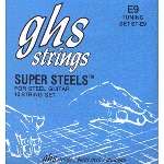 GHS ST-E9 Super Steels Pedal Steel Guitar Strings - E9th Tuning