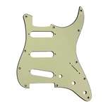 Allparts PG-0552-024 11-Hole Pickguard for Stratocaster - Mint Green 3-Ply