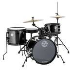 Ludwig/Questlove The Pocket Kit 4pc Complete Drum Set with Cymbals - Black Sparkle with Black Hardware