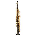 Yamaha Custom Z Series YSS-82ZB Professional Bb Soprano Saxophone with One Piece Straight Neck - Black Lacquer