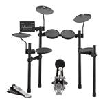 Yamaha DTX452K Electronic Drum Set with 3-Zone Snare Pad and Real Bass Drum Pedal Action