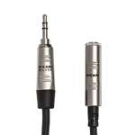 Hosa HXMM-025 - Pro Headphone Extension Cable - 3.5mm TRS (M) to 3.5mm TRS (F) -  25ft