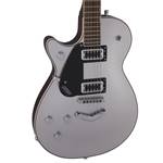Gretsch G5230LH Electromatic Jet FT Single-Cut with V-Stoptail (Left-Handed) - Airline Silver with Laurel Fingerboard