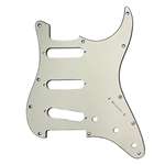 Allparts PG-0552-050 11-Hole Pickguard for Stratocaster - Parchment 3-Ply