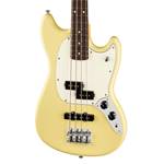 Fender Player II Mustang Bass PJ - Hialeah Yellow with Rosewood Fingerboard