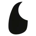Allparts PG-0090-L23 Thin Acoustic Pickguard with Adhesive Backing (Left-Handed) - Black