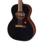 Gretsch Deltoluxe Concert Acoustic-Electric Guitar - Black Top with Walnut Fingerboard