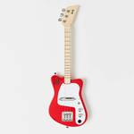 Loog Mini Electric 3-String Guitar for Kids - Red