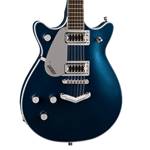 Gretsch G5232LH Electromatic Double Jet FT with V-Stoptail (Left-Handed) - Midnight Sapphire with Laurel Fingerboard