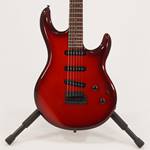 Music Man Luke 4 SSS - Scoville Red with Figured Roasted Maple Neck and Rosewood Fingerboard (Used) with Mono Case