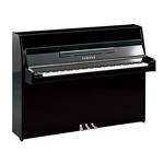 Yamaha SILENT Series b-Series b1 Continental Style Upright with SC3 Silent System - 43" Polished Ebony with Chrome