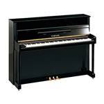 Yamaha SILENT Series b-Series b2 Upright Acoustic Piano with SC3 Silent System - 44.5" Polished Ebony