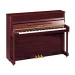 Yamaha SILENT Series b-Series b2 Upright Acoustic Piano with SC3 Silent System - 44.5" Polished Mahogany