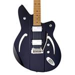 Reverend Airsonic W - Midnight Black with Roasted Maple Fingerboard