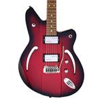 Reverend Airsonic W - Metallic Red Burst with Rosewood Fingerboard