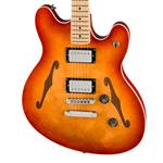 Squier Affinity Series Starcaster Deluxe - Sienna Sunburst with Maple Fingerboard