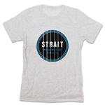 Strait Music Soundhole Logo Tee - White