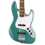 Squier Affinity Series Active Jazz Bass - Mystic Sea Foam Green with Laurel Fingerboard