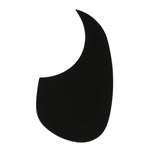 Allparts PG-0090-023 Thin Acoustic Pickguard with Adhesive Backing - Black 1-Ply