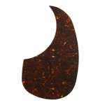 Allparts PG-0090-043 Thin Acoustic Pickguard with Adhesive Backing - Tortoise 1-Ply