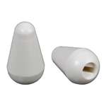 Allparts SK-0731-025 Switch Tips for Import Stratocaster (Metric) - White (Pair)