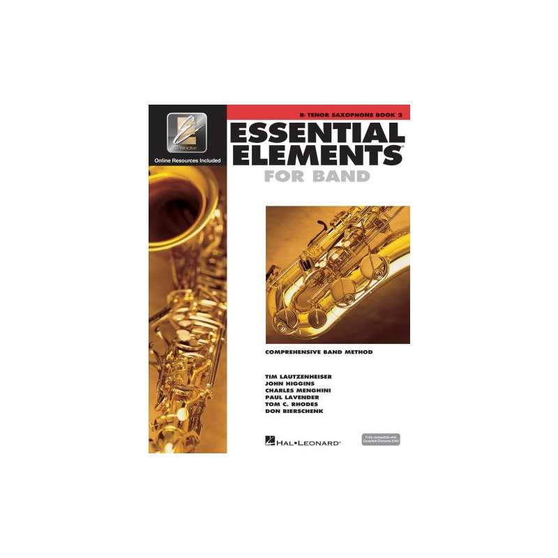 Hal Leonard Tenor Saxophone Method : : Musical Instruments, Stage  & Studio