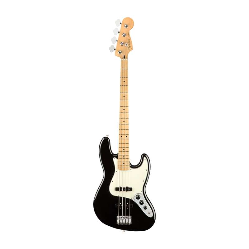 Fender Player Jazz Bass - Black with Maple Fingerboard Black Jazz Alder