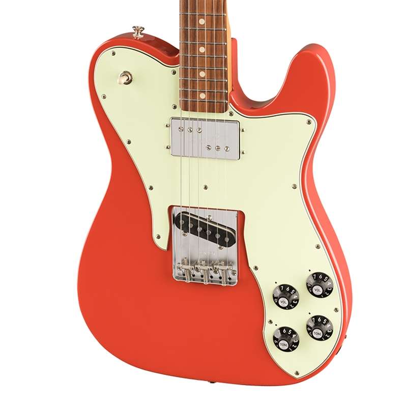 Fender Vintera '70s Telecaster Custom - Fiesta Red with Pau Ferro  Fingerboard Red Telecaster Alder