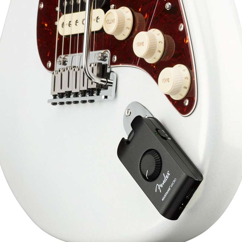 Strait Music - Fender Mustang Micro Headphone Amplifier with Effects