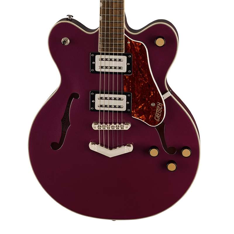 Gretsch G2622 Streamliner Center Block Double-Cut with V-Stoptail - Burnt  Orchid with Laurel Fingerboard Orange Double Cutaway Maple