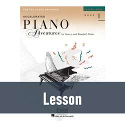 Accelerated Piano Adventures For the Older Beginner - Lesson (Book 1)