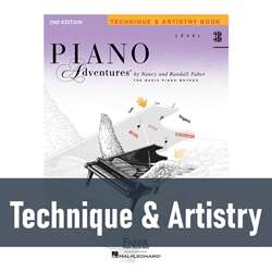 Piano Adventures - Technique & Artistry (Level 3B)