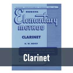 Rubank Band Method | Elementary - Clarinet