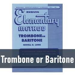 Rubank Band Method | Elementary - Trombone or Baritone B.C.