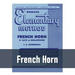 Rubank Band Method | Elementary - French Horn