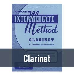 Rubank Band Method | Intermediate - Clarinet