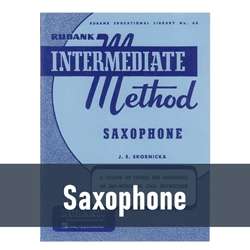 Rubank Band Method | Intermediate - Saxophone