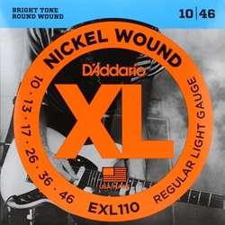 D'Addario EXL110 Nickel Light Gauge Electric Guitar Strings