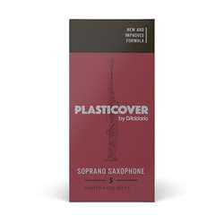 Plasticover by D'Addario Soprano Saxophone Reeds - Strength 3.5 (Coated, Filed) Box of 5