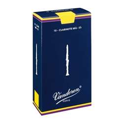 Vandoren Traditional Eb Clarinet Reeds - Strength 3.5 Box of 10