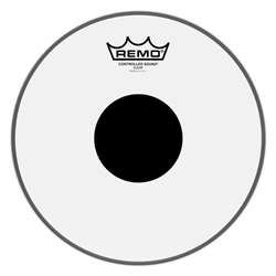 Remo Controlled Sound Clear Black Dot Drumhead - 10"